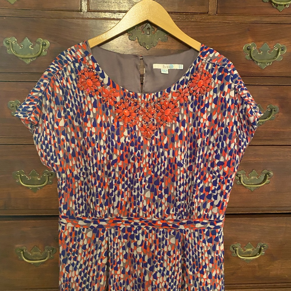 {boden} Embellished Beaded Dress